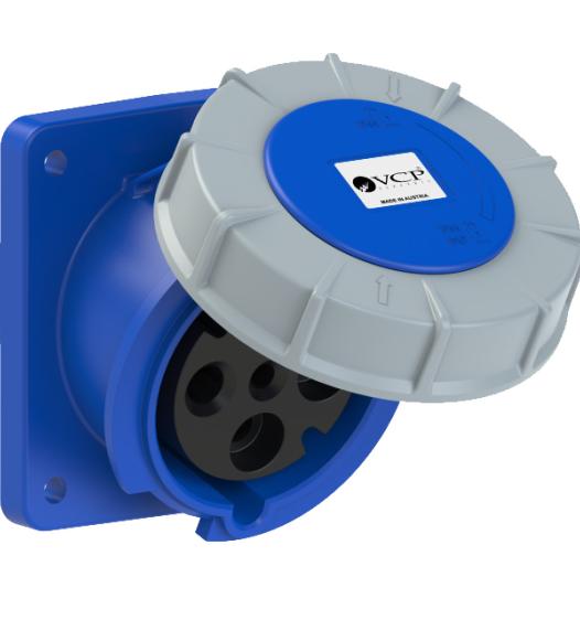 Compra toma incrustar 63 amp 3 polo tierra 220 vac, productos industriales en Edemco Colombia